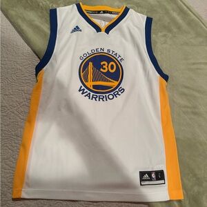 Golden state warrior curry jersey size L